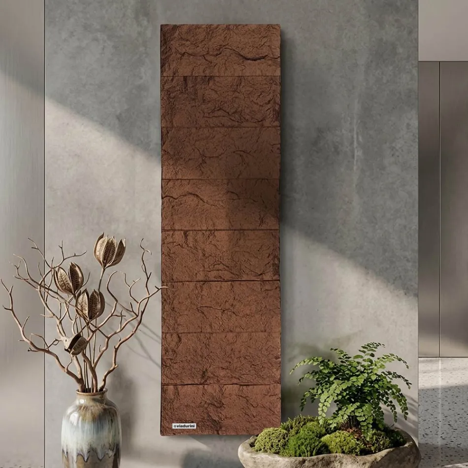 Radiateur électrique Brillo effet marbre avec parfum, fabriqué en Italie Viadurini