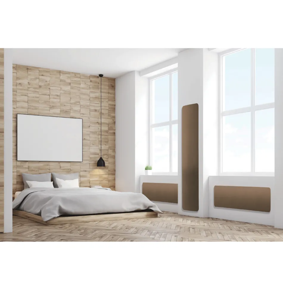 Radiateur électrique en poudre de marbre italien jusqu'à 1000 Watt - Stilee Viadurini