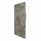 Radiateur en verre trempé électrique avec fini pierre Jonny Viadurini