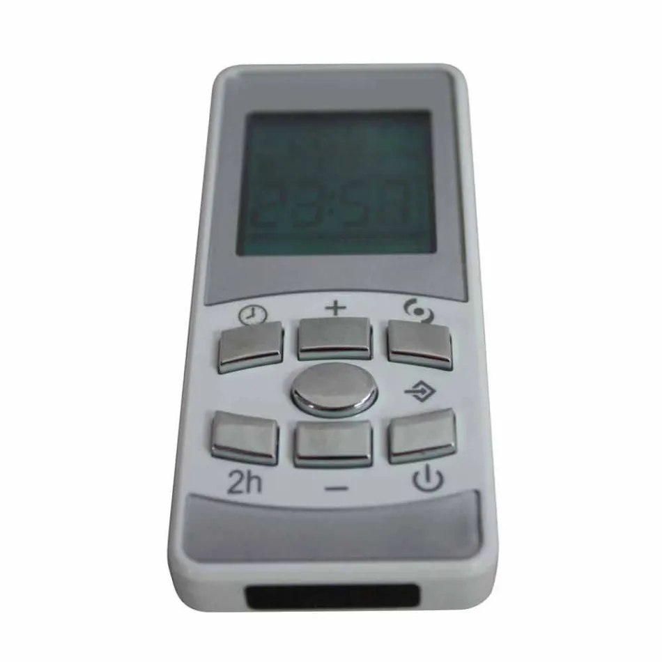 Radiateur en verre trempé électrique avec fini pierre Jonny Viadurini