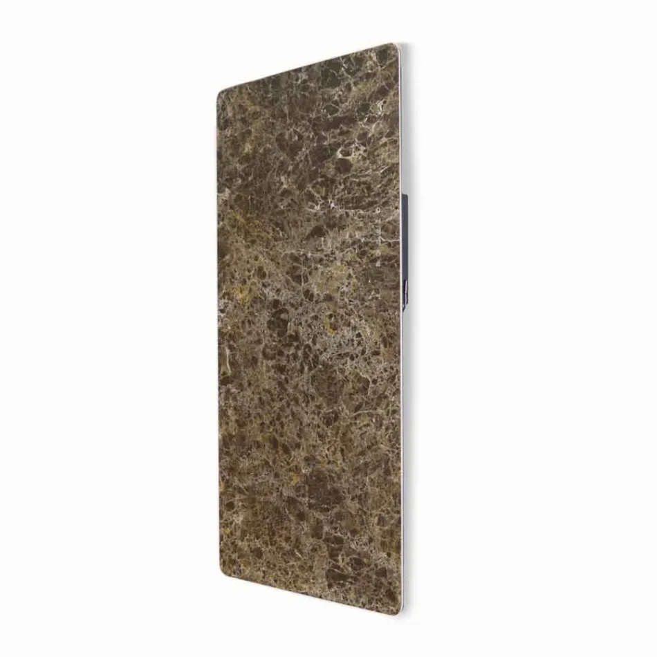 Radiateur en verre trempé électrique avec fini pierre Jonny Viadurini