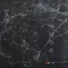 Radiateur en verre trempé électrique avec fini pierre Jonny Viadurini