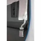 Radiateur en verre trempé électrique avec fini pierre Jonny Viadurini