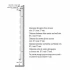 Radiateur électrique mural design moderne pour salle de bain 400 W - paon Viadurini