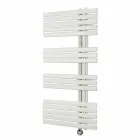 Radiateur électrique mural design moderne pour salle de bain 400 W - paon Viadurini