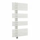 Radiateur électrique mural design moderne pour salle de bain 400 W - paon Viadurini