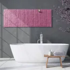 Radiateur hybride jusqu'à 1400 Watt en poudre de marbre italien - Terraa Viadurini