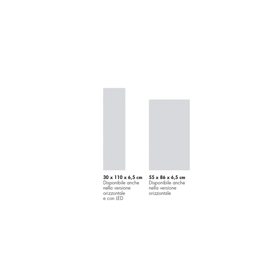 Radiateur Hybride en Poudre de Marbre Italien Effet Corten - Terraa Viadurini