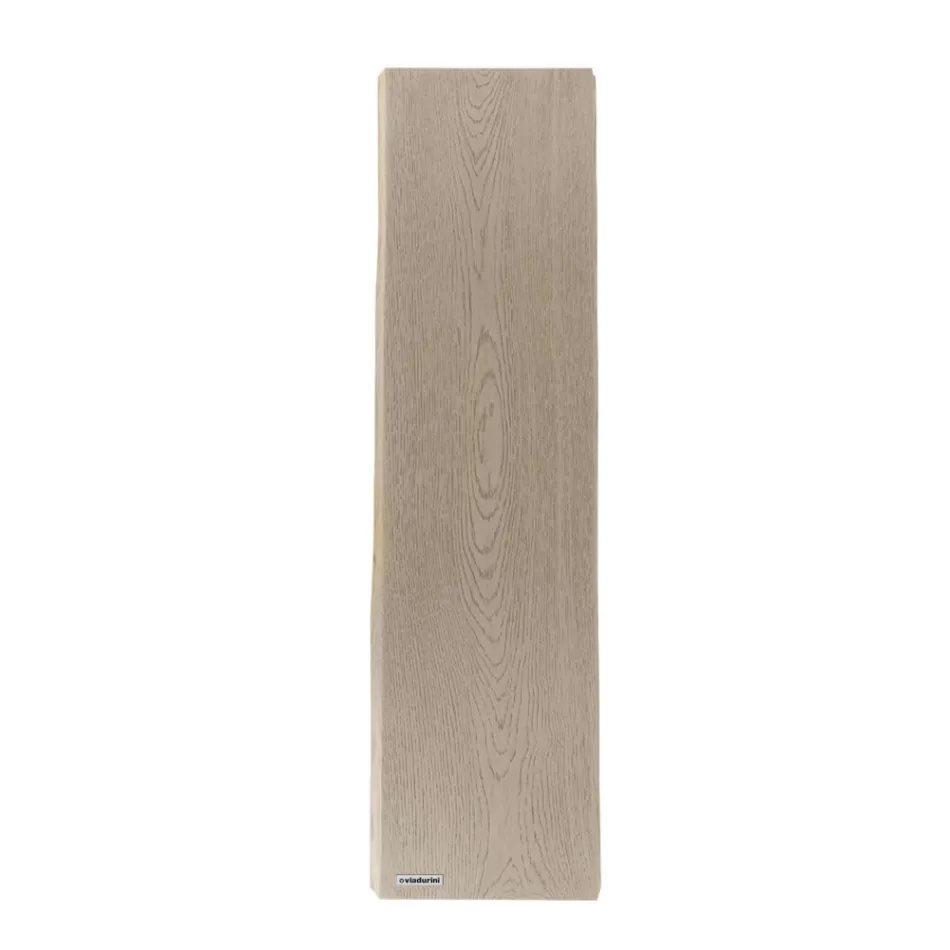 Radiateur hybride en poudre de marbre italien effet bois - Wood50 Viadurini