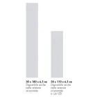 Radiateur hybride en poudre de marbre italien jusqu'à 500 Watt - Naturae Viadurini