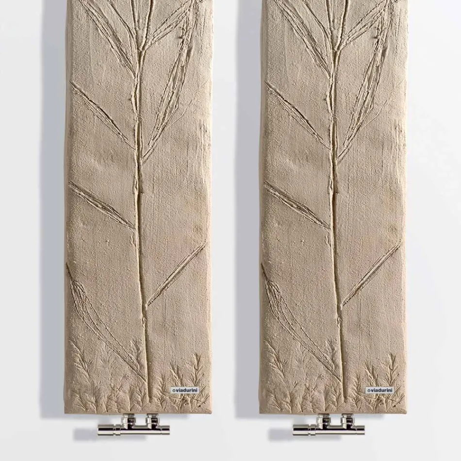 Radiateur hybride en poudre de marbre italien jusqu'à 500 Watt - Naturae Viadurini