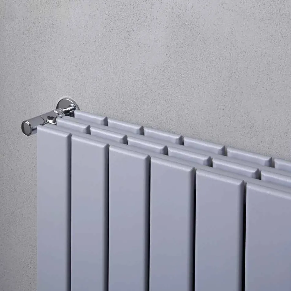 Radiateur mural hydraulique design bas vertical moderne 1824 W - Picchio Viadurini