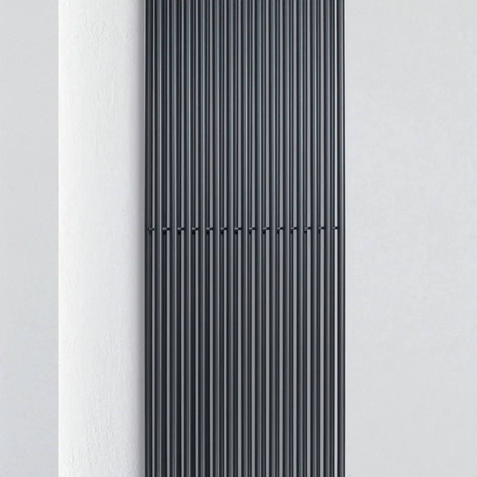 Radiateur hydraulique avec double série d'éléments verticaux fabriqué en Italie - Pasticcio Viadurini