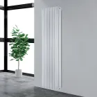 Radiateur Hydraulique à éléments Plats en Acier Blanc Signalisation - Prune Viadurini