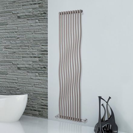 Ribes - Radiateur hydraulique de fabrication italienne avec éléments verticaux incurvés Viadurini