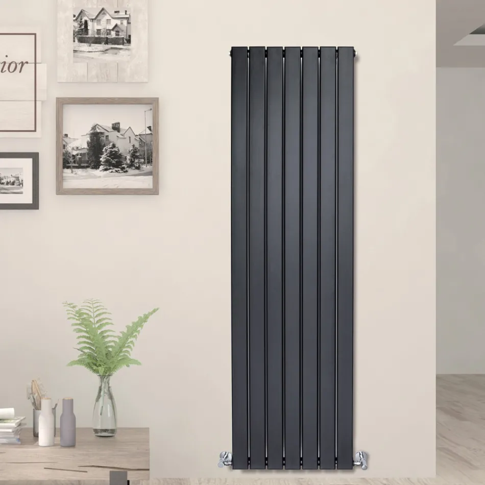 Radiateur hydraulique avec une seule série d'éléments plats fabriqués en Italie - Zabaione Viadurini