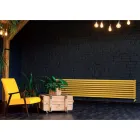 Radiateur hydraulique avec triple série d'éléments horizontaux fabriqué en Italie - Caramella Viadurini