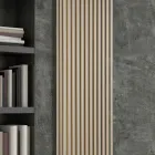 Radiateur hydraulique à triple section d'éléments verticaux - Cantucci Viadurini