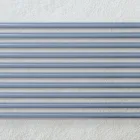 Radiateur de plomberie avec une série d'éléments horizontaux fabriqués en Italie - Cappello Viadurini