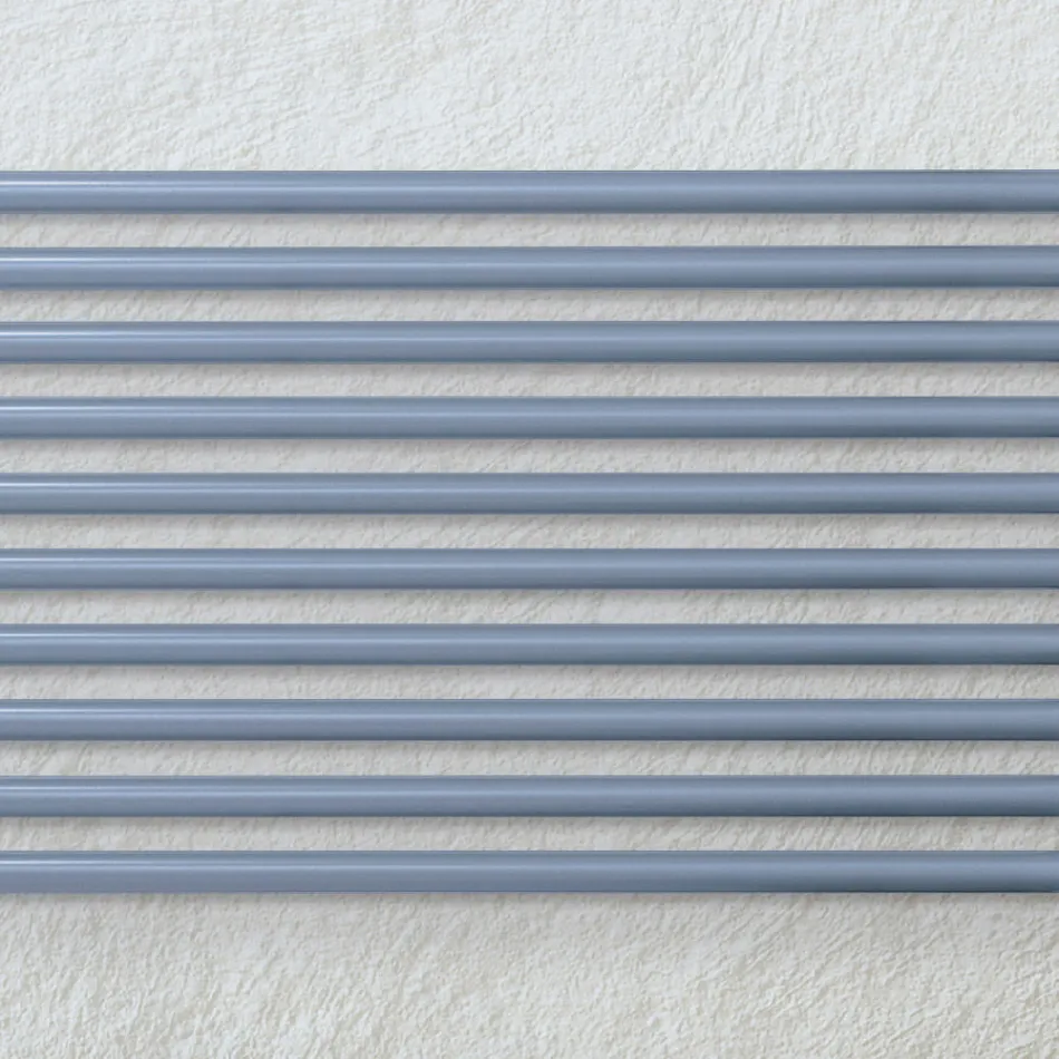 Radiateur de plomberie avec une série d'éléments horizontaux fabriqués en Italie - Cappello Viadurini