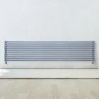 Radiateur de plomberie avec une série d'éléments horizontaux fabriqués en Italie - Cappello Viadurini