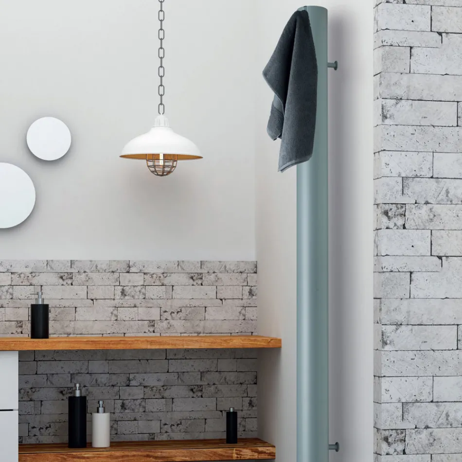 Radiateur de plomberie composé d'un tuyau en aluminium fabriqué en Italie - Pandoro Viadurini