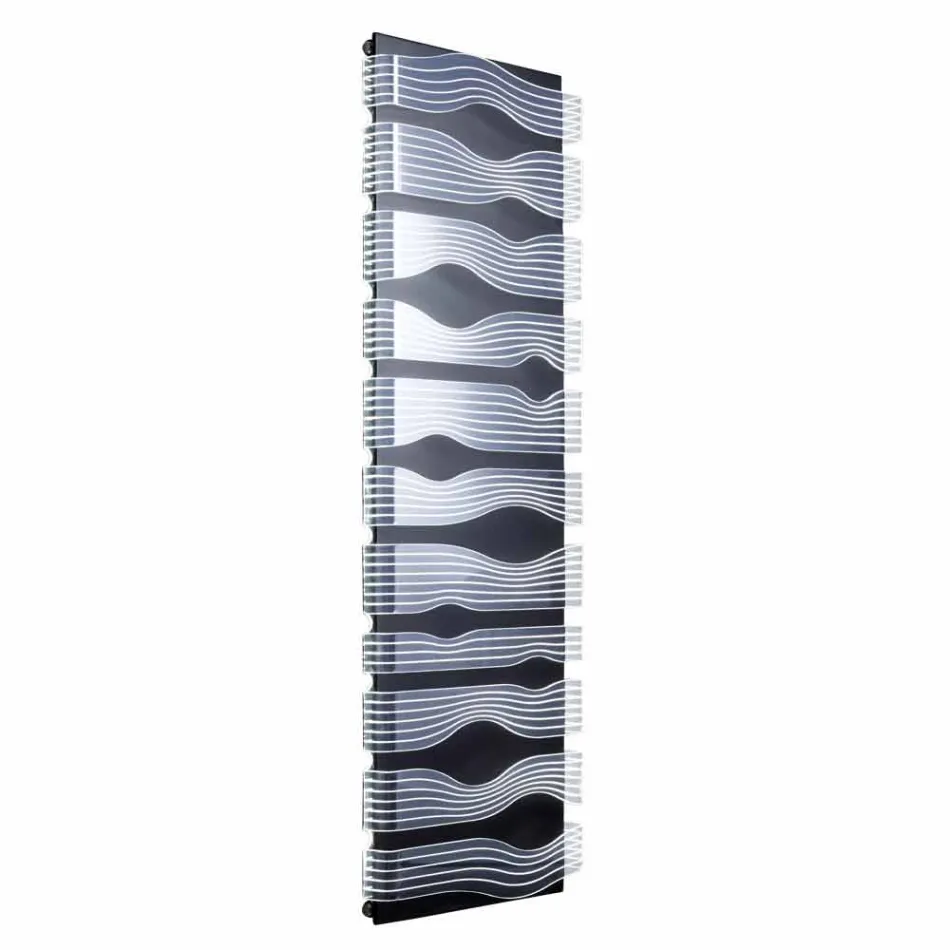 Radiateur hydraulique design pour salon ou salle de bain avec Led 839 W - Shine Viadurini