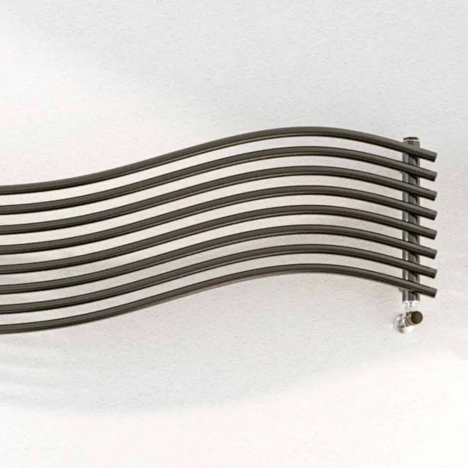 TERMOARREDO design moderne hydraulique à la vague par l'acier H Scirocco Viadurini