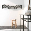 Radiateur à eau chaude en acier de design moderne Wave par Scirocco H