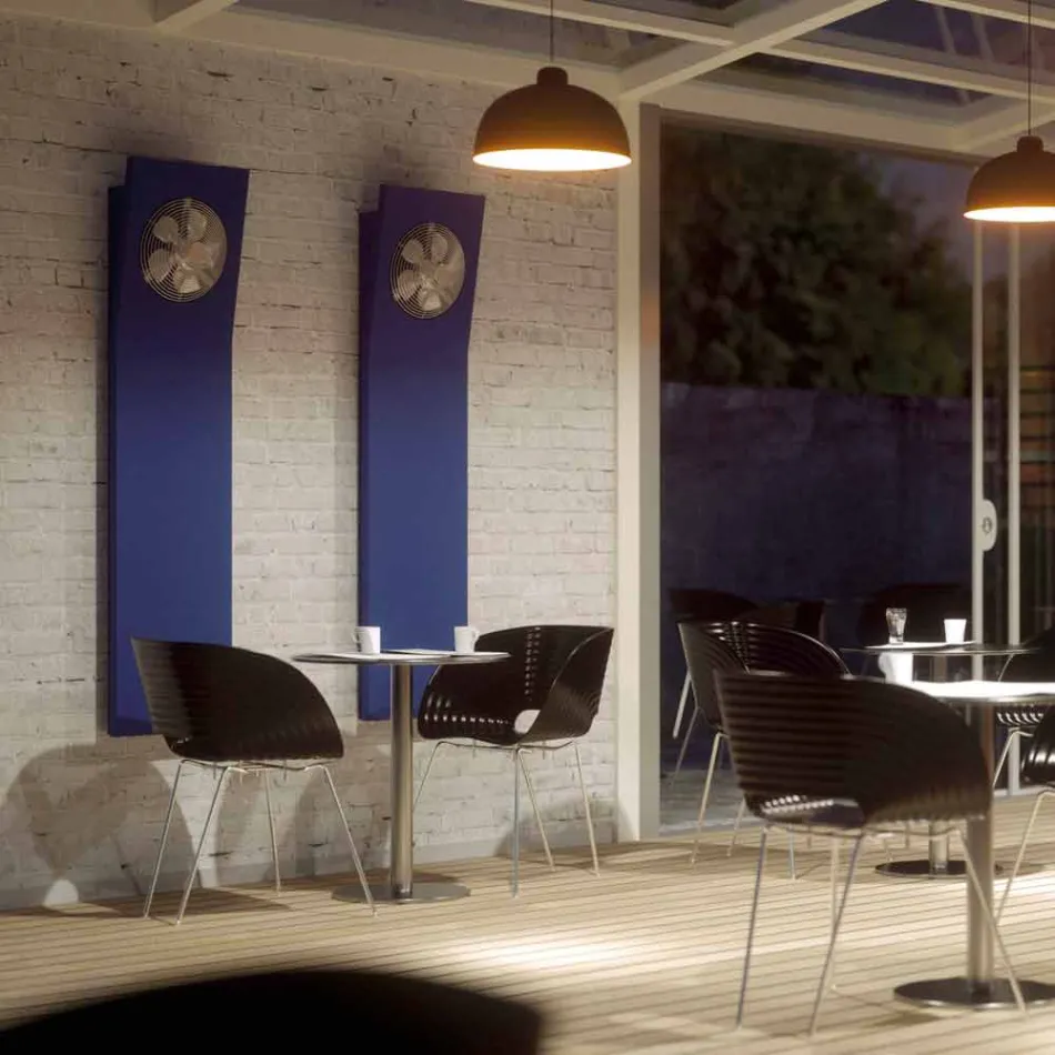 radiateur design hydraulique avec ventilateur par Air Scirocco H Viadurini