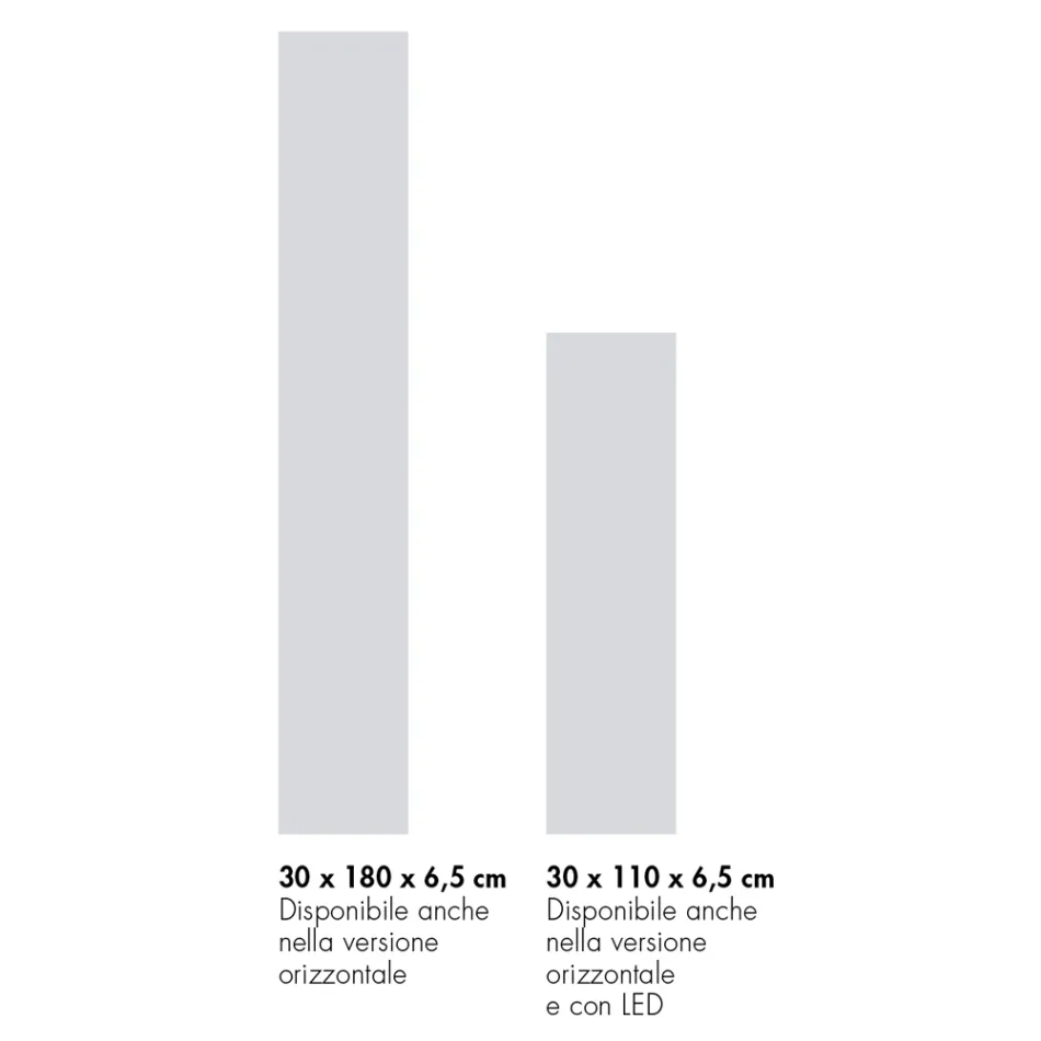 Radiateur hydraulique jusqu'à 480 Watt en poudre de marbre italien - Naturae Viadurini
