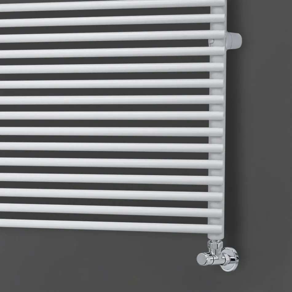 Radiateur hydraulique en acier avec une seule section d'éléments Made in Italy - Panier Viadurini