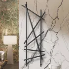 Radiateur hydraulique en acier avec tubes à section ronde fabriqué en Italie - Aléatoire Viadurini