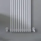 Radiateur hydraulique en acier finition blanc trafic fabriqué en Italie - Coupe Viadurini