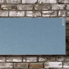 Radiateur hydraulique moderne en poudre de marbre italien - Texturee Viadurini