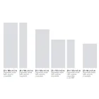 Radiateur hydraulique personnalisable en poudre de marbre fabriqué en Italie - Lineep Viadurini