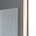 Radiateur Hydraulique Fabriqué avec Structure en Acier au Carbone - Crème Glacée Viadurini