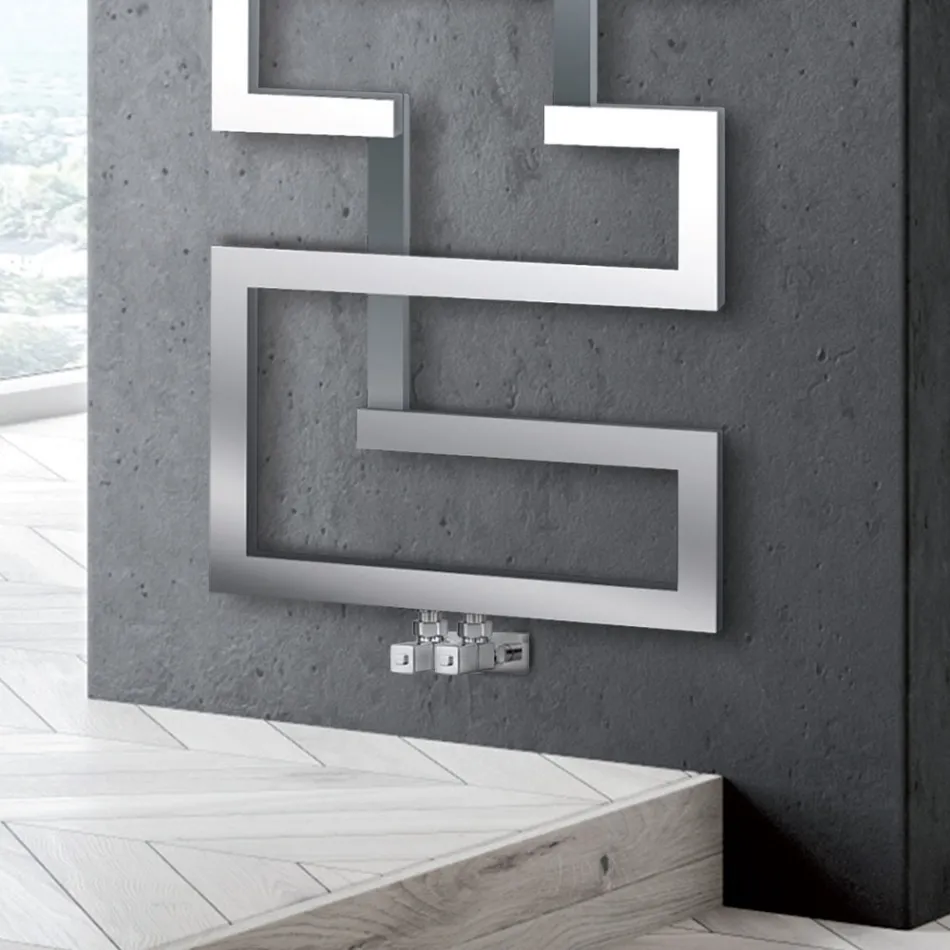 Radiateur hydraulique en acier inoxydable fabriqué en Italie - Four Viadurini