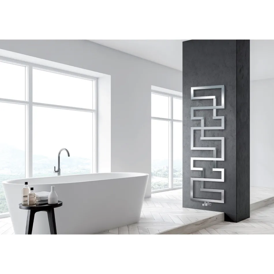 Radiateur hydraulique en acier inoxydable fabriqué en Italie - Four Viadurini