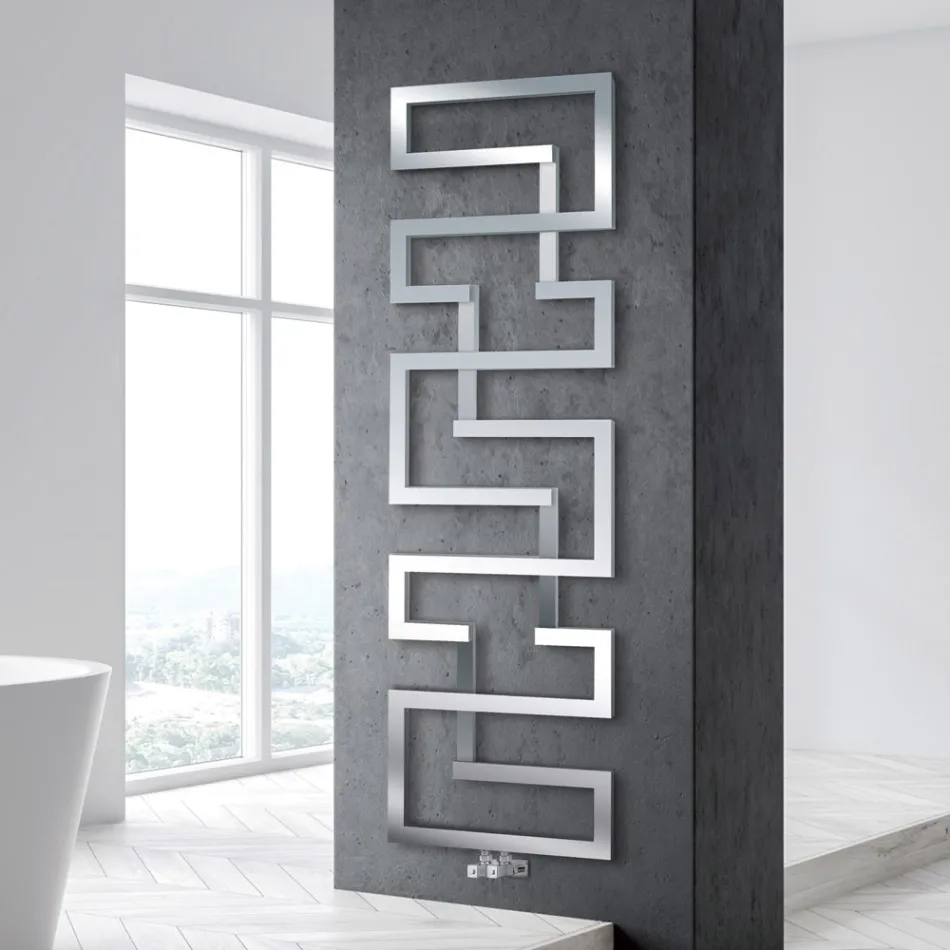 Radiateur hydraulique en acier inoxydable fabriqué en Italie - Four Viadurini