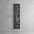 Radiateur en acier au carbone avec porte-serviettes, fabriqué en Italie - Lux