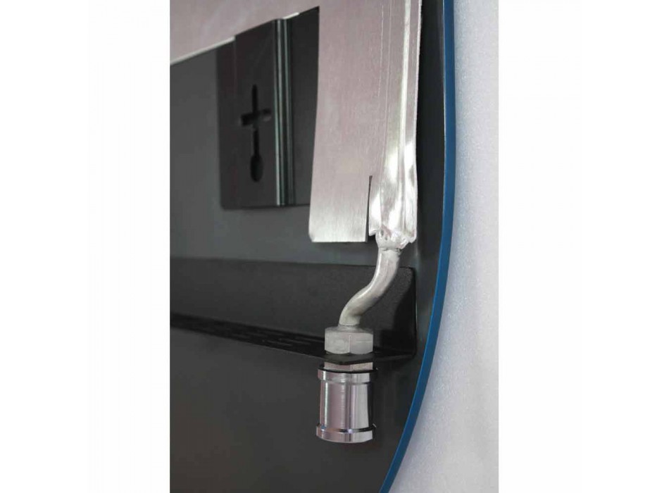 radiateur en verre et finition miroir hydraulique jusqu&#39;à 705W Jonny Viadurini