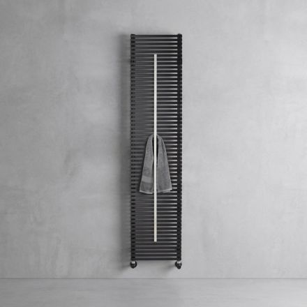 Radiateur mixte Lux avec porte-serviettes en acier, fabriqué en Italie Viadurini