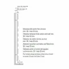 Radiateur Chauffe-serviettes chromé en acier de conception hydraulique 483 W - Pavone Viadurini