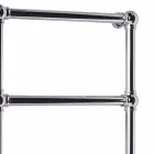 Radiateur Chauffe-Serviettes Electrique Chrome en Laiton Design 200 W - Caesar Viadurini