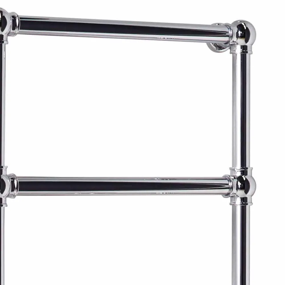 Radiateur Chauffe-Serviettes Electrique Chrome en Laiton Design 200 W - Caesar Viadurini