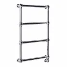 Radiateur Chauffe-Serviettes Electrique Chrome en Laiton Design 200 W - Caesar Viadurini