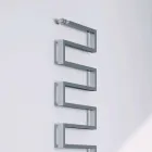 TERMOARREDO finition chromée hydraulique vertical de serpent par Scirocco H Viadurini