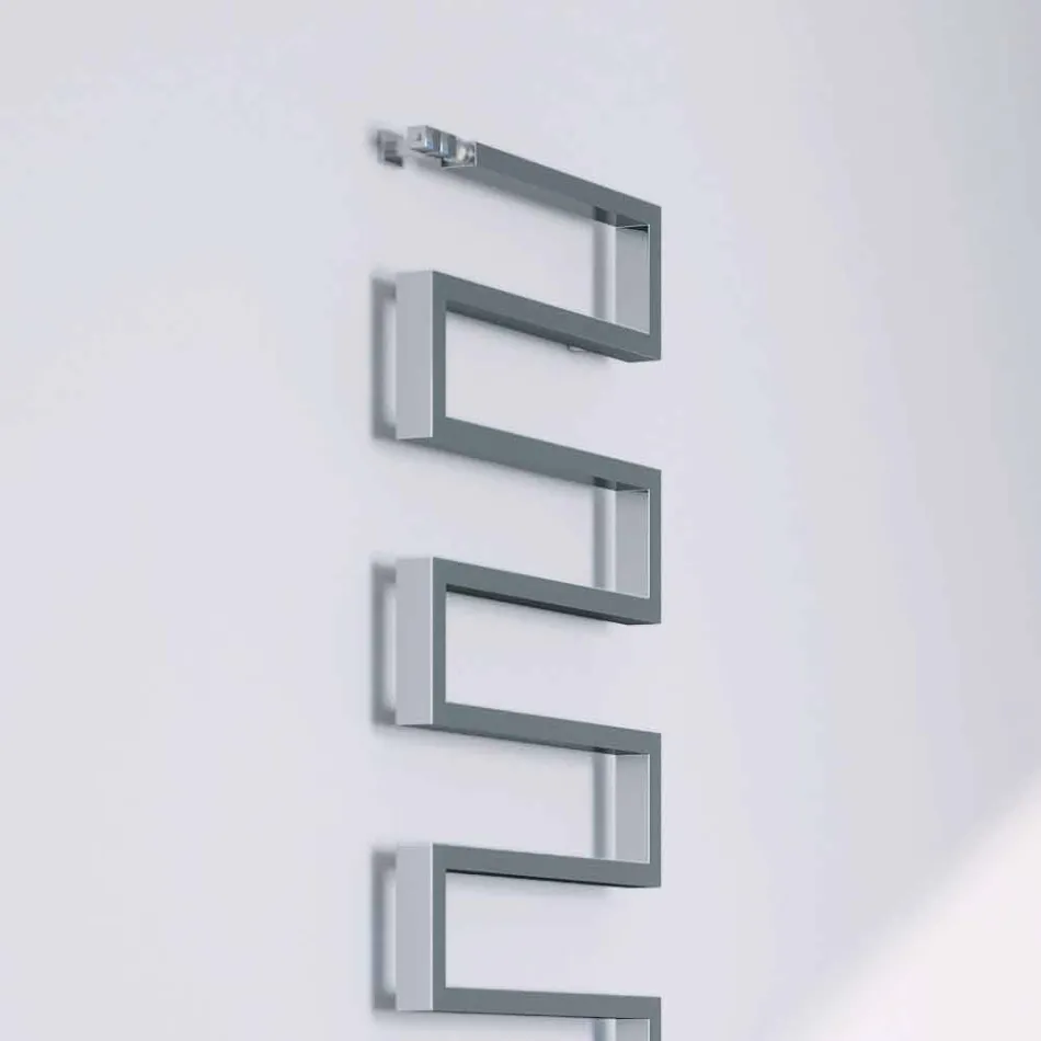 TERMOARREDO finition chromée hydraulique vertical de serpent par Scirocco H Viadurini