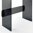 Coiffeuse Maquillage avec Miroir et Tiroir Verre 3 Finitions - Salvie Viadurini